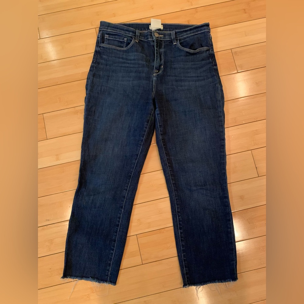 L’Agence Sada Cropped Slim Jeans
